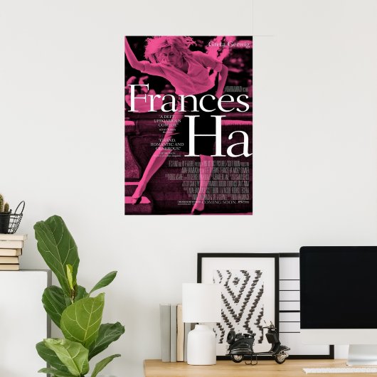 Lila Frances Ha Poster (Heimbüro)