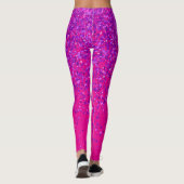Lila Freckles in Pink Leggings (Rückseite)