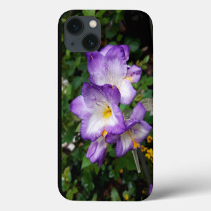 Lila Freesia Blume Case-Mate iPhone Hülle