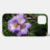 Lila Freesia Blume Case-Mate iPhone Hülle (Rückseite (Horizontal))