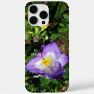 Lila Freesia Blume iPhone 16 Pro Max Hülle