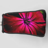 Lila frei lebende Blume pccnm Golf Headcover (Vorderseite)
