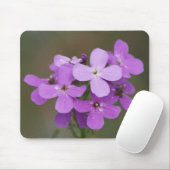 Lila Freifrauen Rocket der Wildblumen-F19 Mousepad (Mit Mouse)