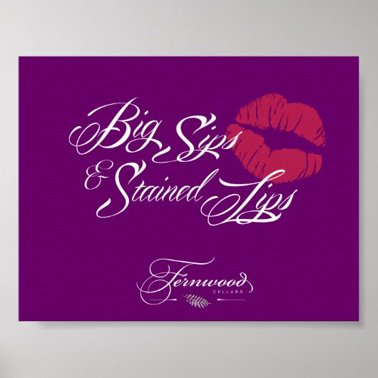 Lila Freitagposter Poster (Vorne)