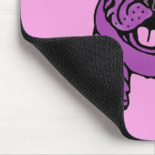 Lila Frenchie Mousepad (Ecke)