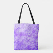 Lila Frenzy Tote Tasche (Rückseite)