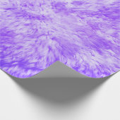 Lila Frenzy Wrapping Paper Geschenkpapier (Ecke)