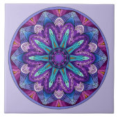 Lila Frequency™ Fliese (Vorderseite)