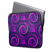 Lila Freuden...... Laptopschutzhülle (Vorderseite Links)