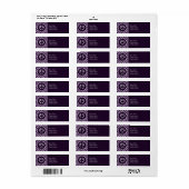 Lila Friedenszeichen (Vorne)