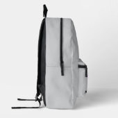 Lila Friedenszeichen Bedruckter Rucksack (Links)