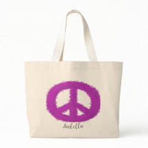 Lila Friedenszeichen