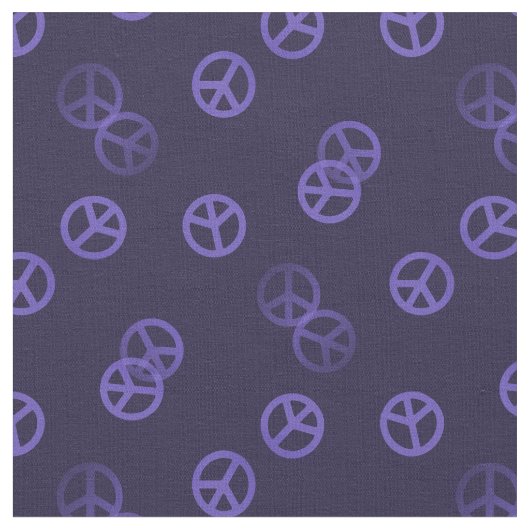 Lila Friedenszeichen Stoff (Nahaufnahme)