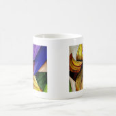 Lila Fritilla Blume Originale Kunst Aquarell Kaffeetasse (Mittel)
