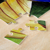 Lila Fritilla Blume Originale Kunst Aquarell Puzzle (Seite)