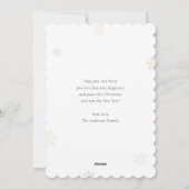 Lila Frohe Weihnachten 2 Foto (Rückseite)