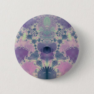 Lila Frühling Button