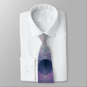 Lila Frühling Krawatte (Gebunden)