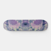 Lila Frühling Skateboard (Horizontal)