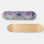 Lila Frühling Skateboard (Horizontal)