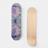 Lila Frühling Skateboard (Vorderseite)
