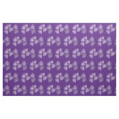 Lila Frühlings-Krokus-Blumen-Gewebe Stoff (Fat Quarter (45,7 x 55,9 cm))