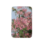 lila FrühlingsBlume Badematte (Vorderseite Vertikal)