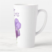 Lila Frühlingsblüten, die Iris-Girl-Malerin genann Milchtasse (Rechts)