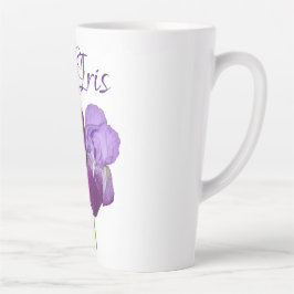 Lila Frühlingsblüten, die Iris-Girl-Malerin genann Milchtasse