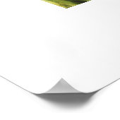 Lila Frühlingshuppen Poster (Ecke)