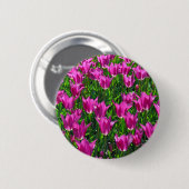 Lila Frühlingtulis Button (Vorne & Hinten)