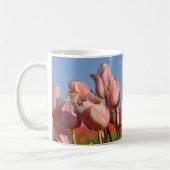 Lila Frühlingtulis Kaffeetasse (Links)