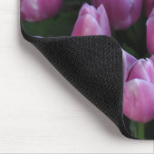 Lila Frühlingtulis Mousepad (Ecke)