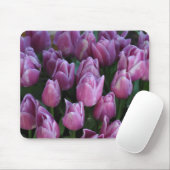 Lila Frühlingtulis Mousepad (Mit Mouse)