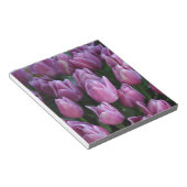 Lila Frühlingtulis Notizblock (angewinkelt)