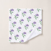 LILA FRÜHSTÜCK BADEZIMMER TOWEL SET (Waschlappen)