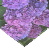 Lila & Fuchsia Hydrangea Kaleidoskop Tableclout Tischdecke (Schrägansicht)