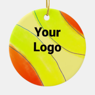 lila Funkeln, das Sie gelassen nennen Keramik Ornament