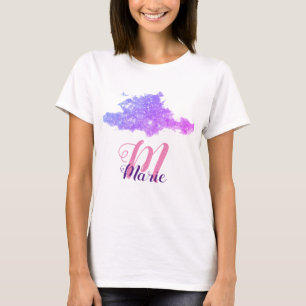 lila Funkeln, das Sie gelassen nennen T-Shirt