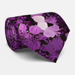 Lila Funkelnd Sequin Neck Tie Krawatte
