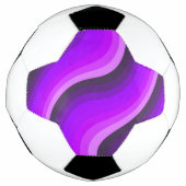 Lila Funky Fußball (Vorderseite)