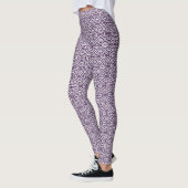 Lila Funky GeoMetric Leggings (Links)