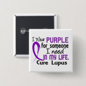 Lila für jemand benötige ich Lupus Button (Vorne & Hinten)