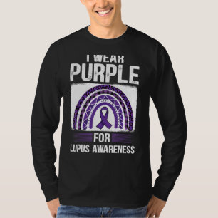 Lila für Lupus Awareness Support Lupus Aw T-Shirt