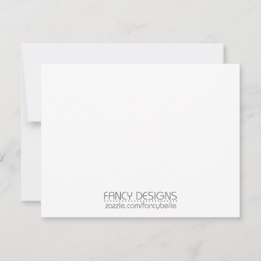 Lila für Michele Save The Date (Rückseite)