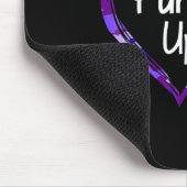 Lila für militärische Kinder Mousepad (Ecke)