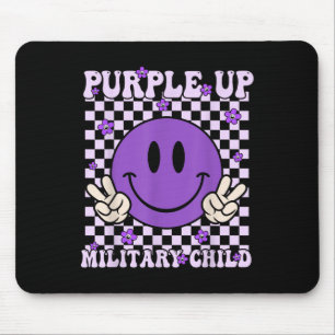 Lila für Militärkinder aus Groovy, Militärkind Mousepad
