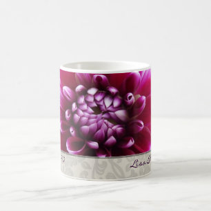 Lila Fuschia Dahlie-Tasse Kaffeetasse