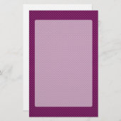 Lila Fushia Carbon Fibre Print Briefpapier (Vorne/Hinten)