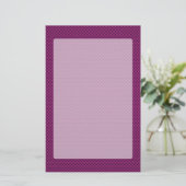 Lila Fushia Carbon Fibre Print Briefpapier (Stehend Vorderseite)
